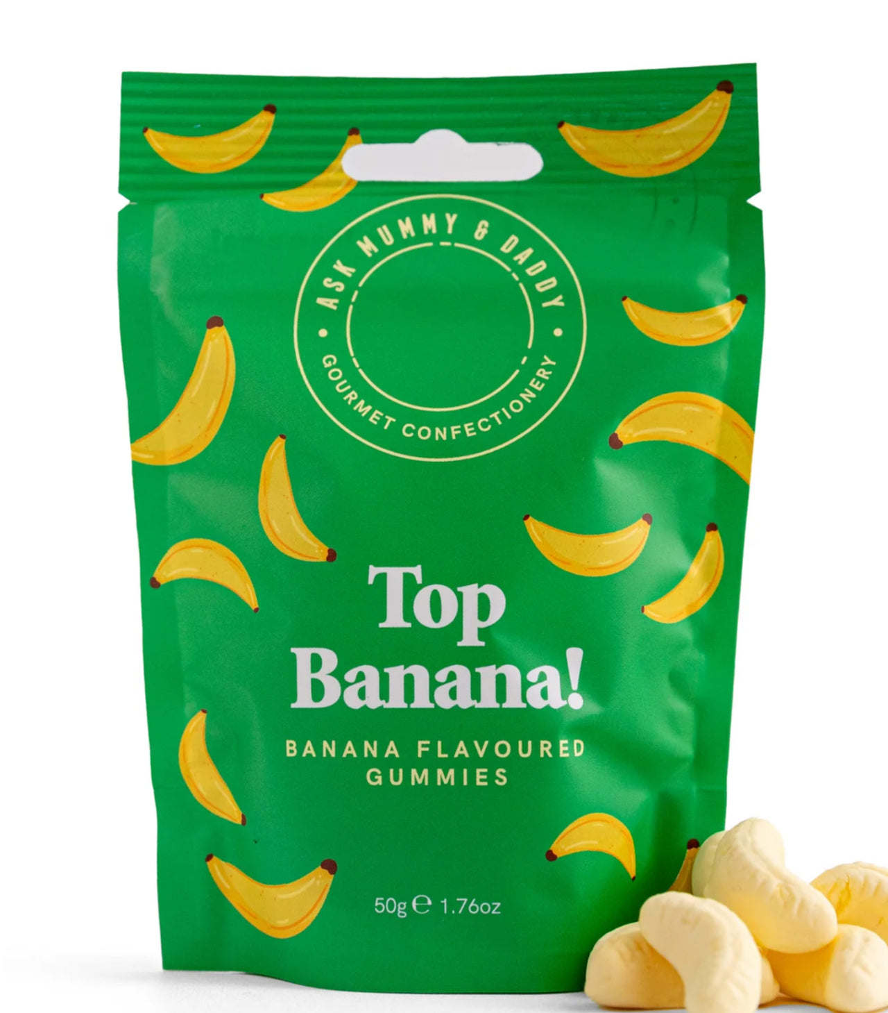 Top Banana Foam Sweets