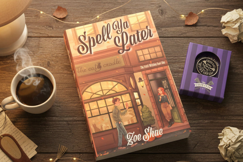 Spell Ya Later by Zoe Shae (signed and pin)