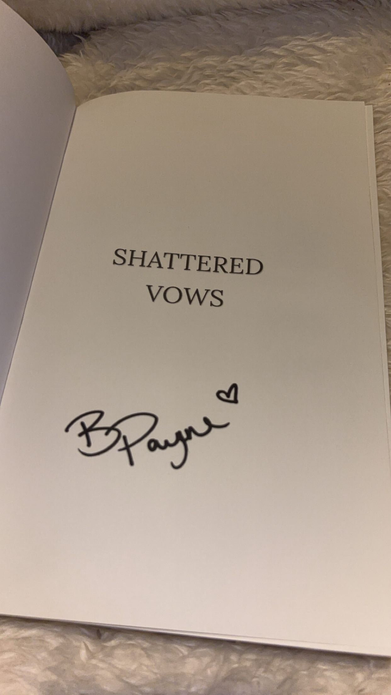 Shattered Vows - BL Payne Rosewater Creek Book 3