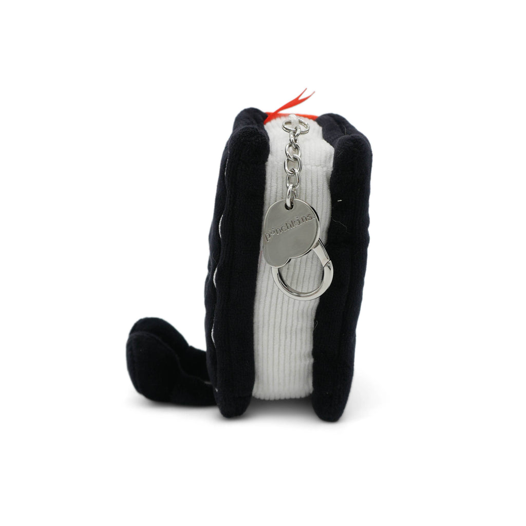"I Like My Thrillers Dark & Twisted" Book Plush Bag Charm