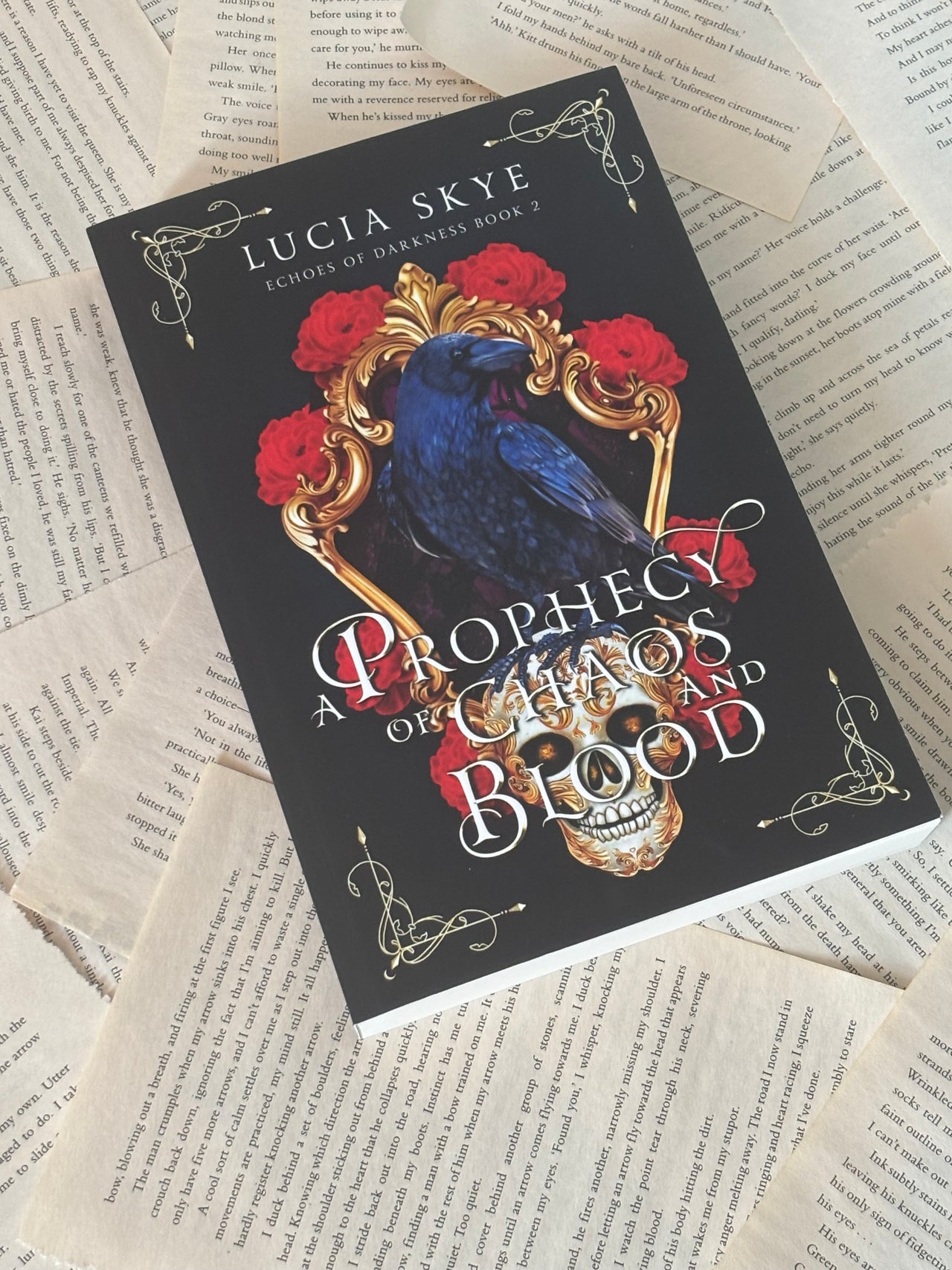 Slight Seconds - A Prophecy of Chaos and Blood by Lucia Skye Digitally Signed Edition