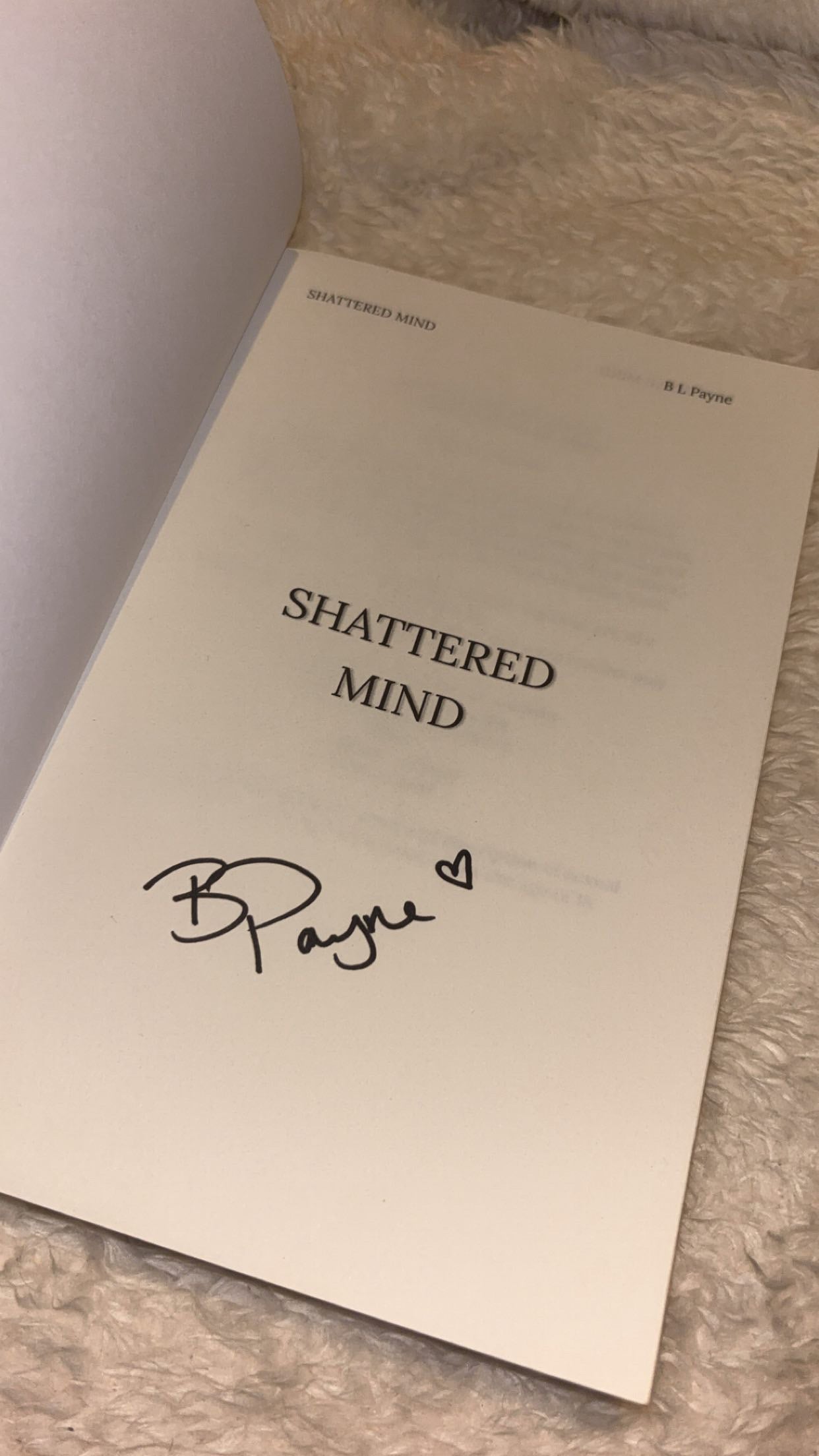 Shattered Mind - BL Payne Rosewater Creek Book 2