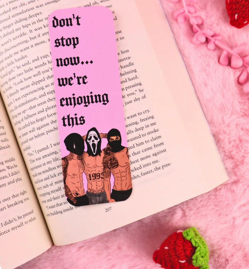 Masked Men Trio Bookmark