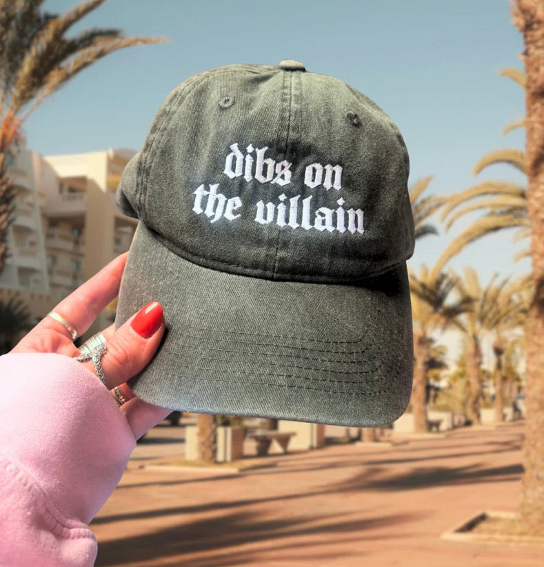Dibs On The Villain Baseball Cap