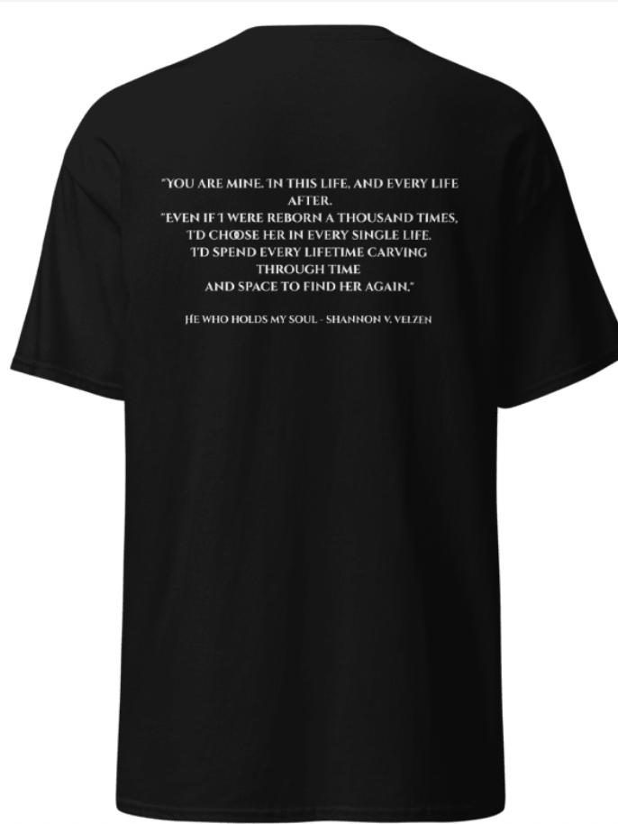 Shannon V. Velzen Collection 001 Quote Tee Black/White