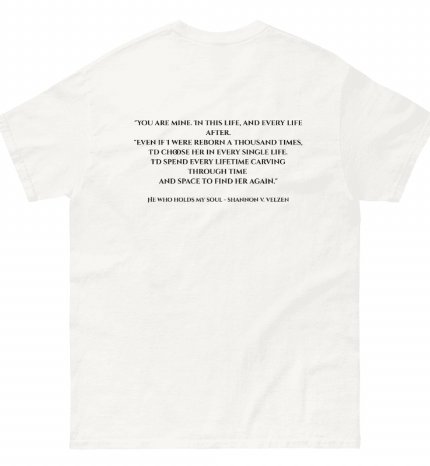 Shannon V. Velzen Collection 001 Quote Tee Black/White