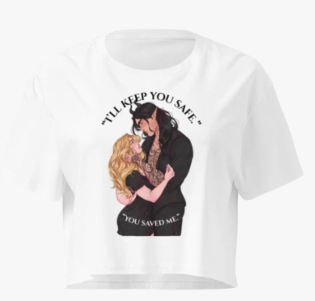 Shannon V. Velzen Collection 001 Crop Top Black/White
