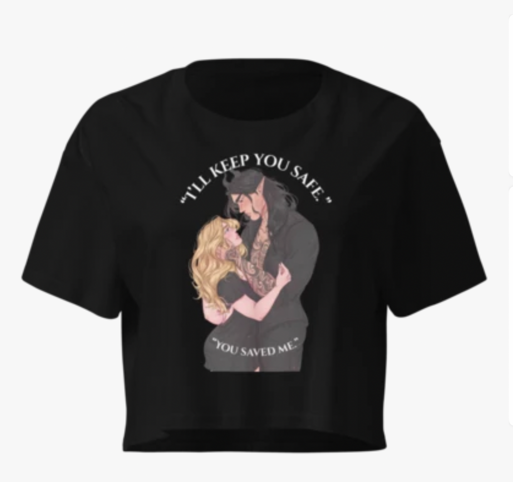 Shannon V. Velzen Collection 001 Crop Top Black/White