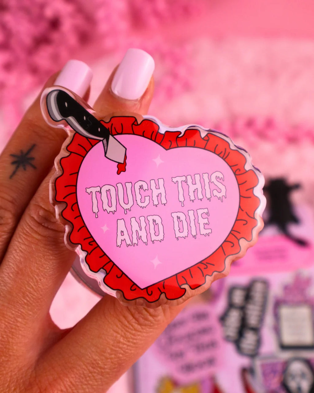 Touch her and die e-reader