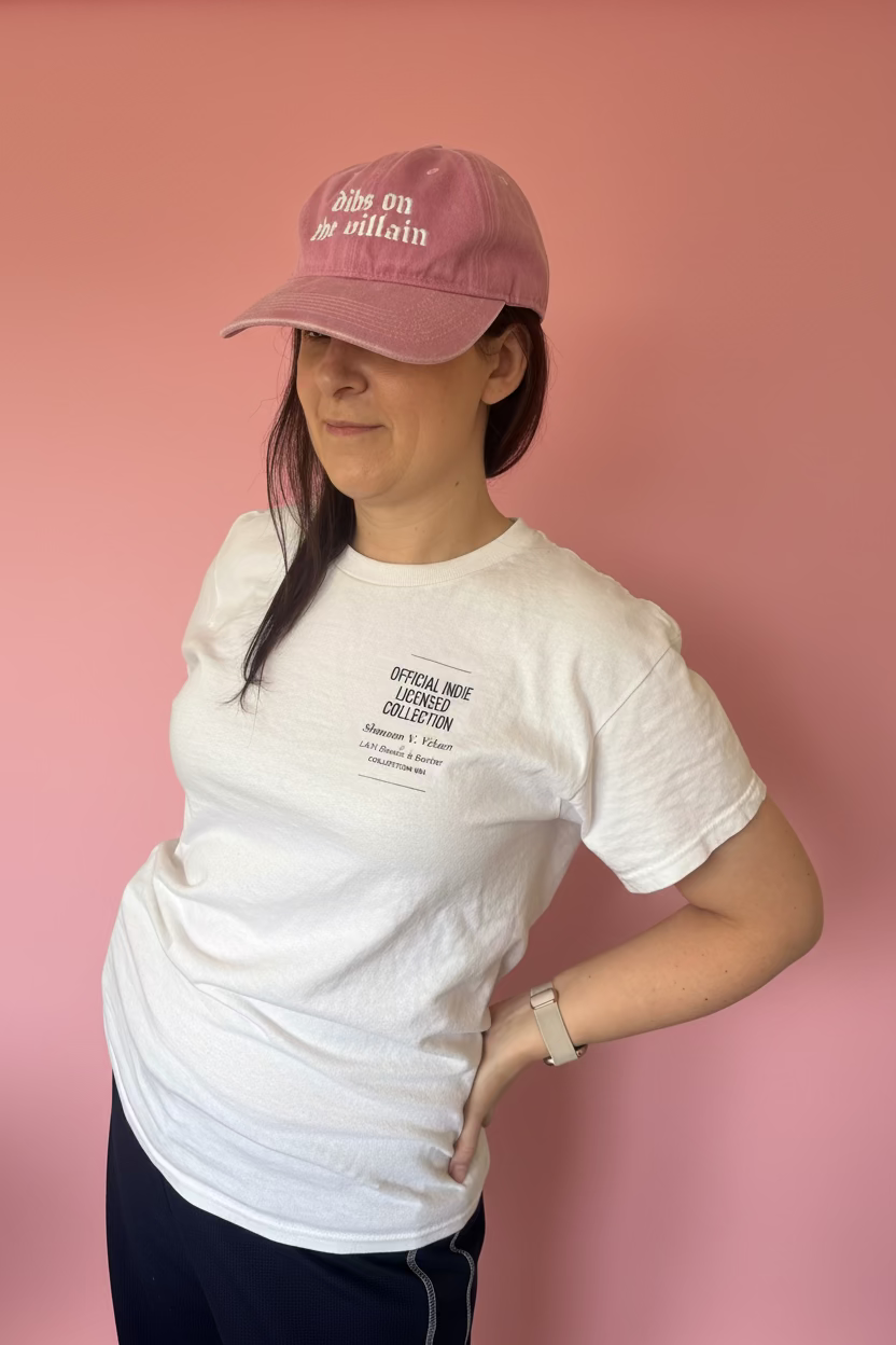 Shannon V. Velzen Collection 001 Quote Tee Black/White