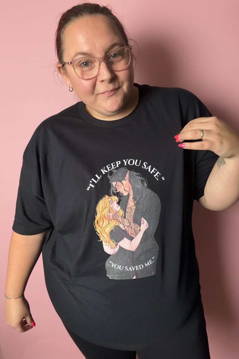 Shannon V. Velzen Collection 001 Graphic Tee Black/White