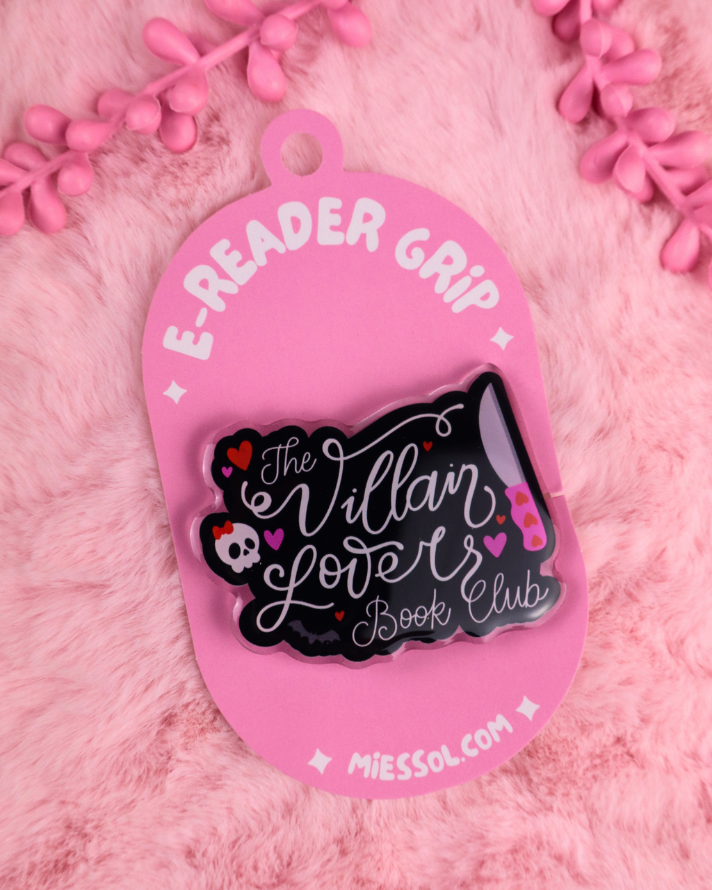 MagSafe Kindle/E-reader Grip Villain Lovers Book Club 