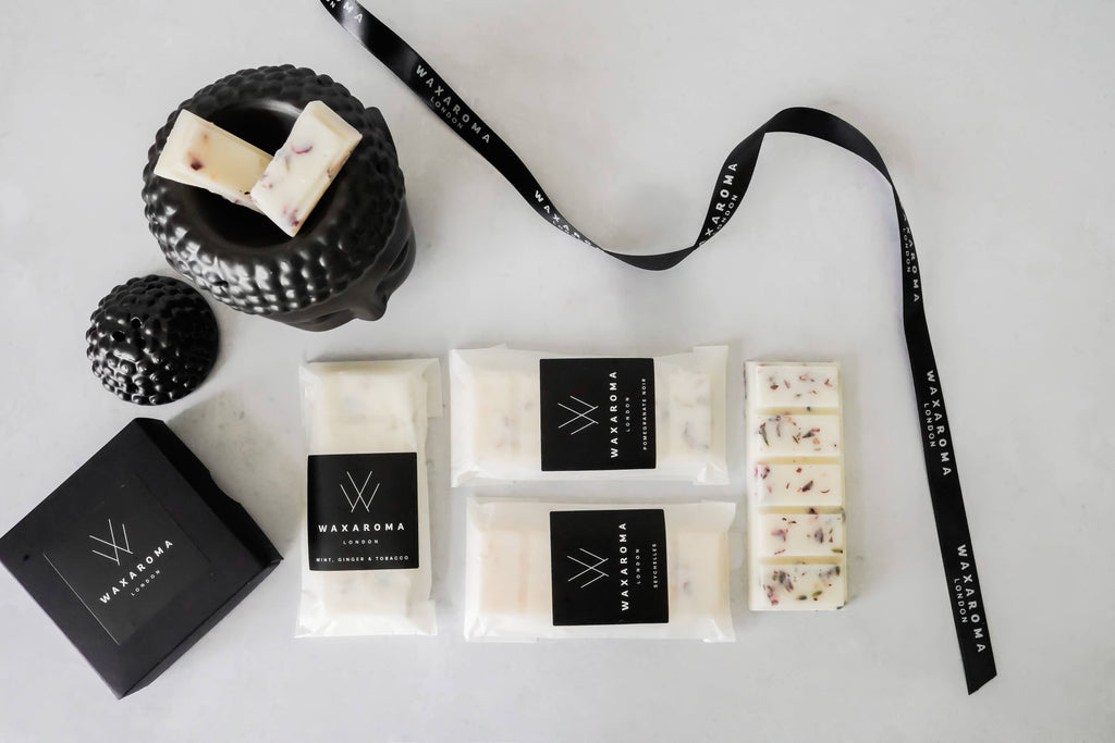 Handmade Soy Wax Melts- Choose your scent: Woodsmoke & Leather