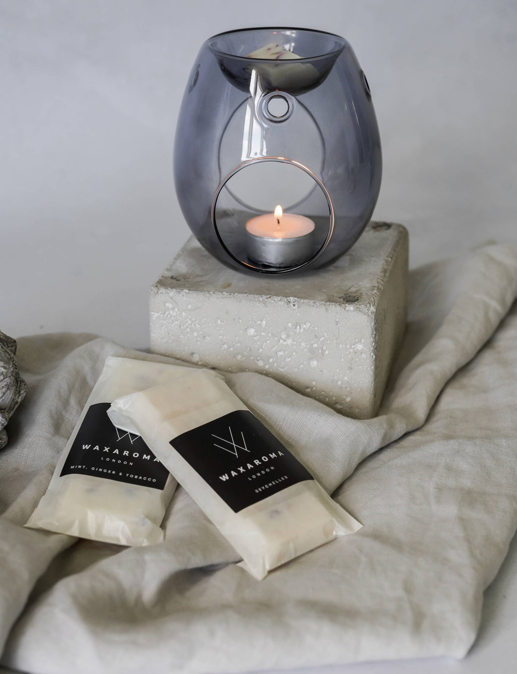Handmade Soy Wax Melts- Choose your scent: Woodsmoke & Leather