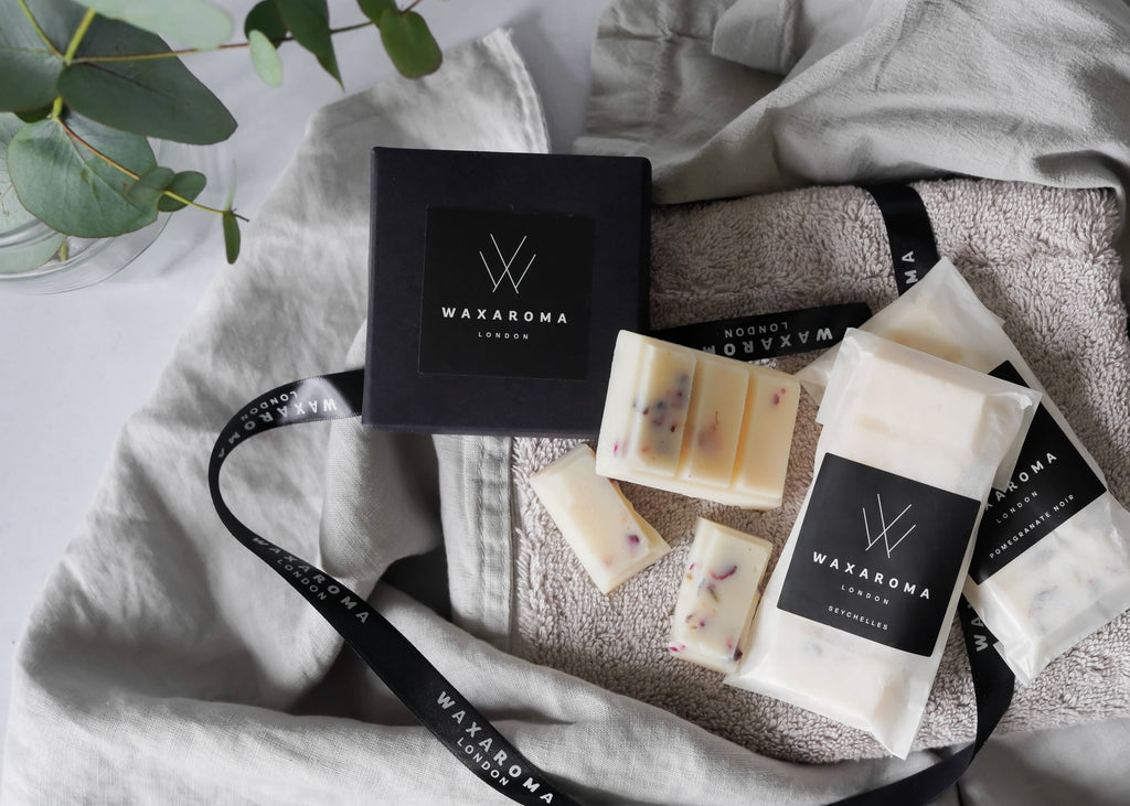 Handmade Soy Wax Melts- Choose your scent: Woodsmoke & Leather